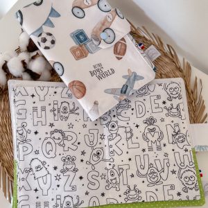 LIVRE DE COLORIAGE LAVABLE PERSONNALISABLE
