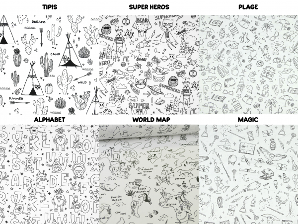 LIVRE DE COLORIAGE LAVABLE PERSONNALISABLE – Image 2
