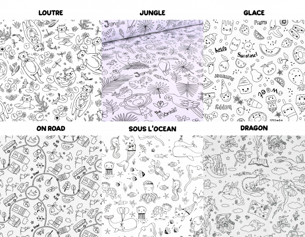LIVRE DE COLORIAGE LAVABLE PERSONNALISABLE – Image 3