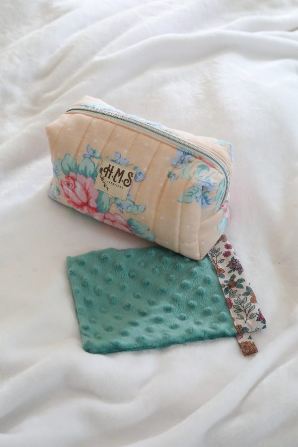 TROUSSE DE TOILETTE MATELASSÉE_UPCYCLÉE – Image 2